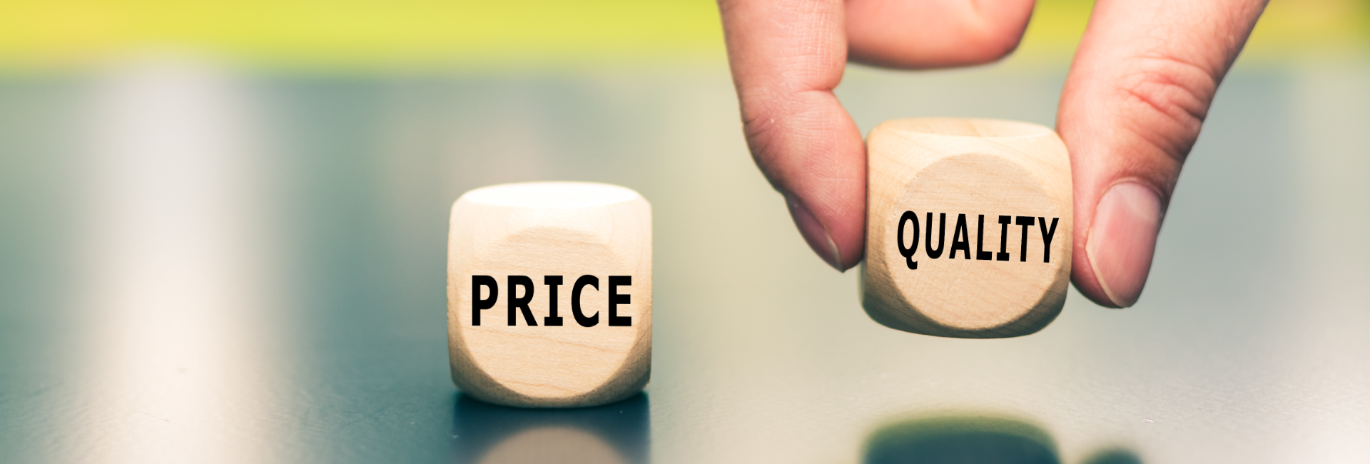 Pricing And Quality 1920X650